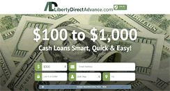 Desktop Screenshot of libertydirectadvancesnow.com